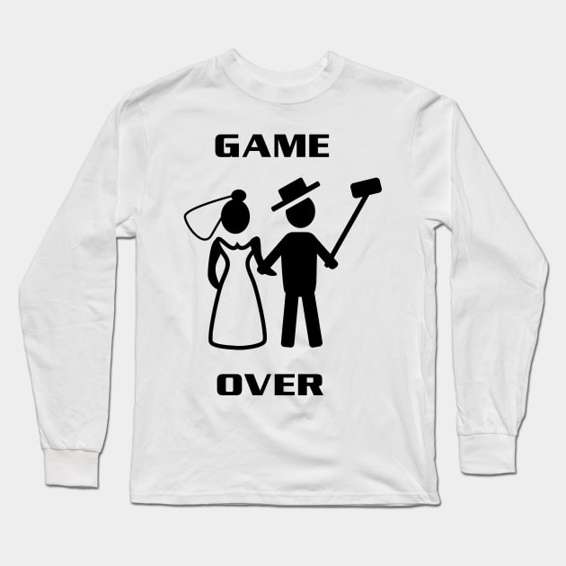 Game over weddings Long Sleeve T-Shirt by AbromsonStore